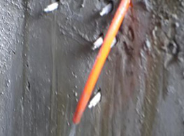 聚合物砂漿與環氧樹脂處理地鐵人行通道漏水